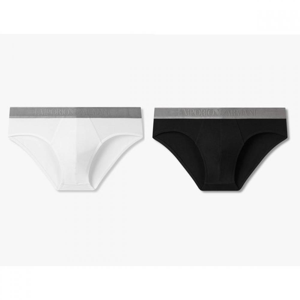 

Emporio Armani Мужские блестящие трусы из вискозы Набор 2 шт. 0815311022 0815311025 M(100)