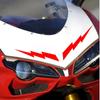 Motorcycle Stickers Decorative Auto Decals Set of 2 Adhesive Graphics for Laptops Vehicles Decorative Auto Window Decals