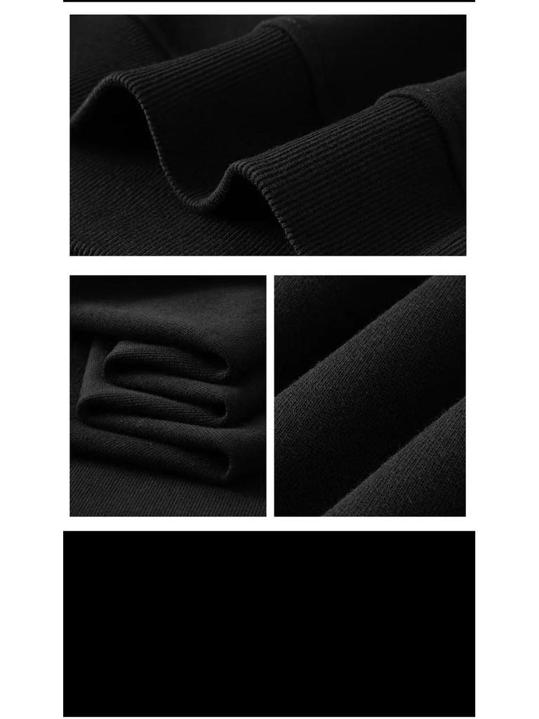Men's 2025 Winter Plus Velvet Thickened Round Neck Long Sleeve T-shirt Base Layer