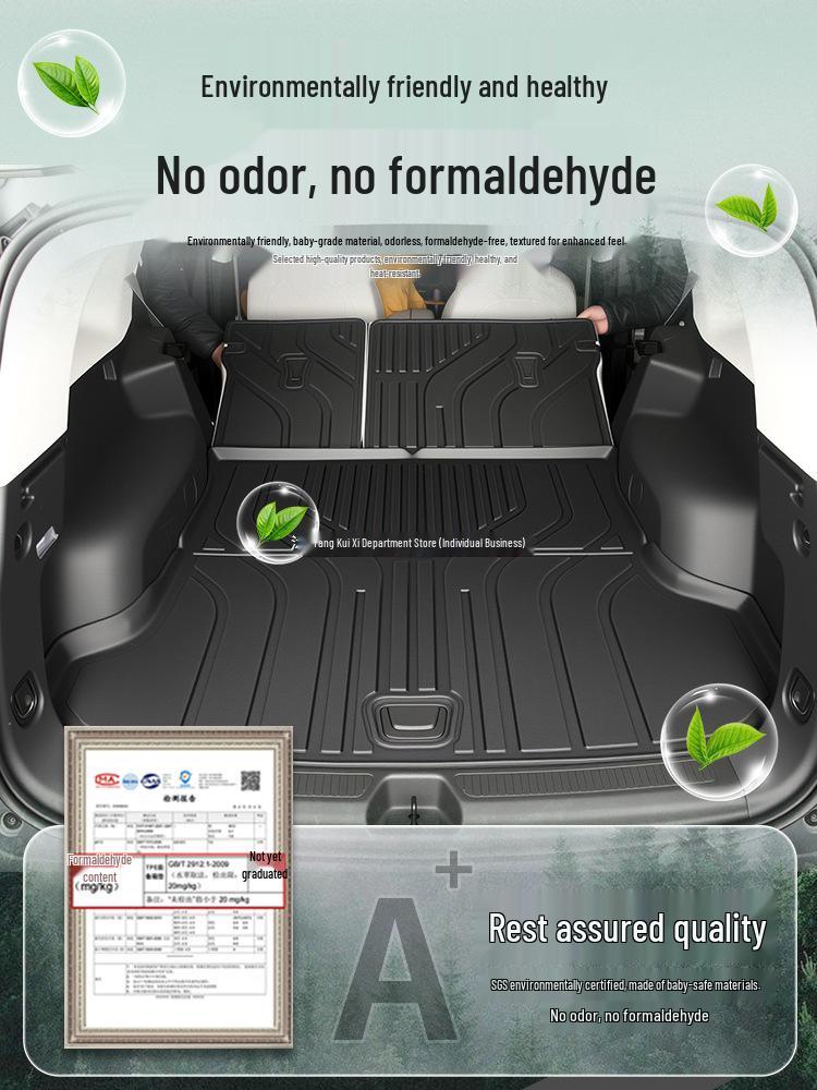 Buick Envision Plus 2024-2025 Trunk Mat: TPE Mat & Accessories for Modification.