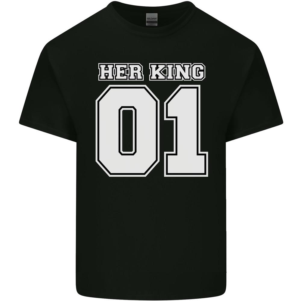 Her King Funny Wedding Anniversary Mens Light Cotton T-Shirt Unisex T-Shirt XXXXL