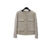French Style Women's Double-Sided Wool Coat – Petite, Stylish, Versatile Short Jacket