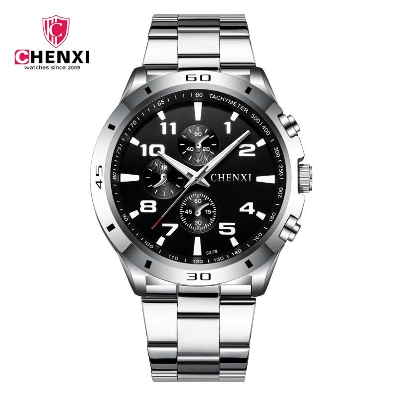 CHENXI Men's Watch Business Steel Belt Quartz Watch Supply Dial Chenxi Men's Watch B