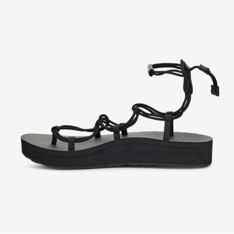 Teva Women Lace Strap Sandals Black Stvf2417890 Blk