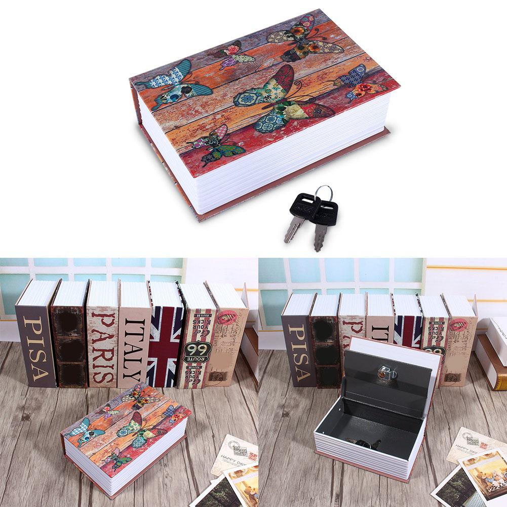 Dictionary Book Secret Safe Security Box Money Cash Jewelry Lock Box (LOVE Type)