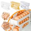 Automatic Scrolling Egg Rack Holder Storage Box Egg Refrigerator For Kitchen Basket Container E Z2Q3