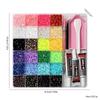 Minimalist Shiny Half-Round Rhinestone Nail Art Accessories 3Mm Flat-Back Resin Nail Rhinestones, Diy Nail Craft Decorations