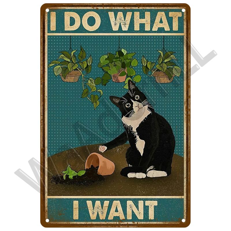 Metal Signs Vintage Cafe Signs Wall Decor Funny Posters Retro Plaques Painting Coffee Bar Sign Tin Signs Home Wall Decor Art