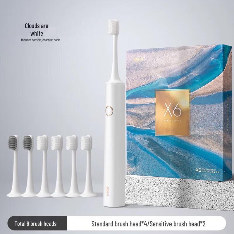 BAIR X6 Smart Sonic Electric Toothbrush CN plug (adapter included)