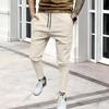 New Straight Solid Color Waffle Sports Comfortable Casual Trousers