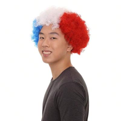 Supporting Props for the 2024 Paris Olympics In France French Flag Shaped Headpiece with Explosive Head Design