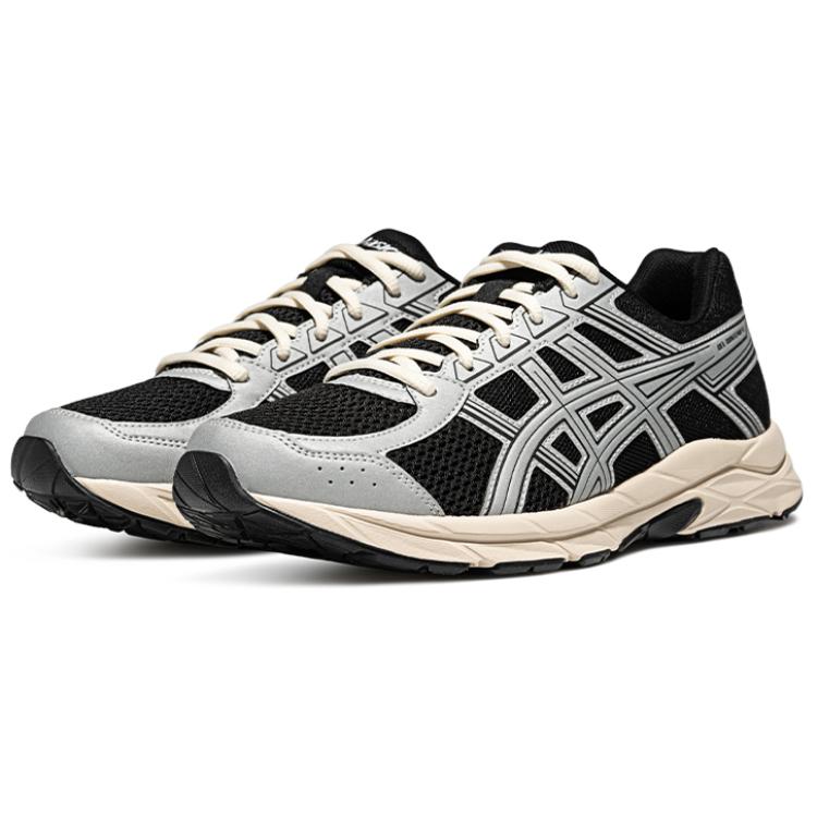 Asics Gel Contend 4 Runnings 'Black Silver White' Casual T8D4Q-012