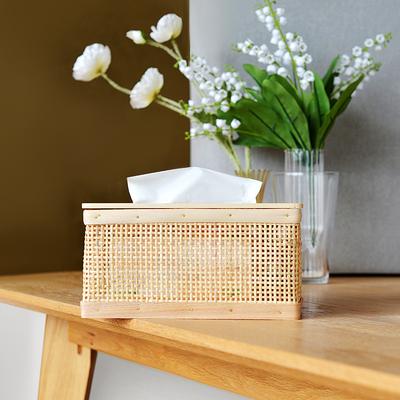 Pudełko na chusteczki Vintage Organizer na stolik kawowy, Odporne na wilgoć Przechowywanie na biurko Uchwyt na chusteczki Przechowywanie papieru do posiłków Przechowywanie papieru toaletowego