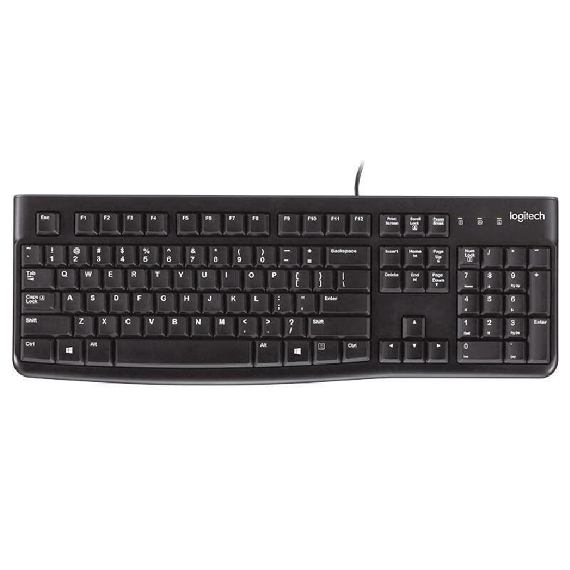 

Logitech MK121P Wired Keyboard and Mouse Combo