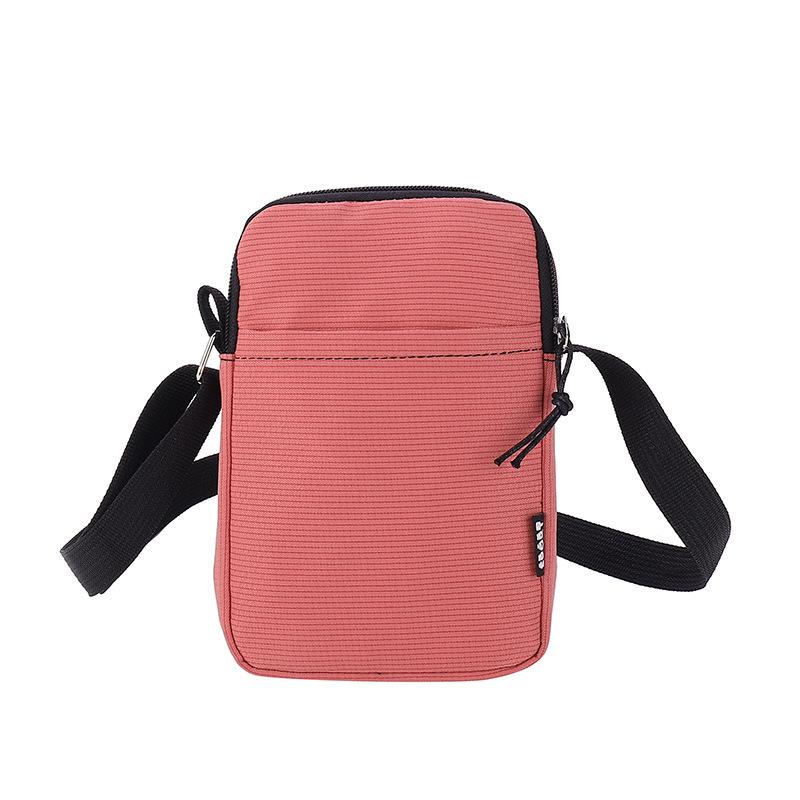 Women's Ultra-Light Crossbody Canvas Bag - Compact Summer Mobile Phone Carrier