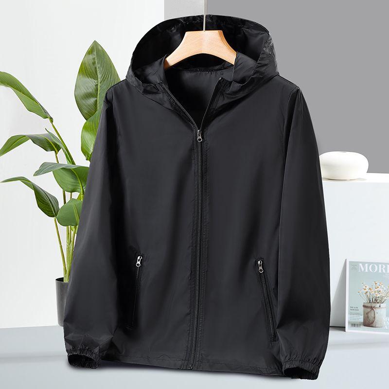 Sunscreen Coat Men's Outdoor Sportswear UV Protection Breathable Lightweight Jacket Men Windbreaker Anti-Uv Fishing Skin Clothes