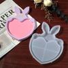 Flexible Sturdy Silicone Epoxy Resin Castes Mold Rabbits Shaped Tray Dishes Molds for Craft and Home Decoration