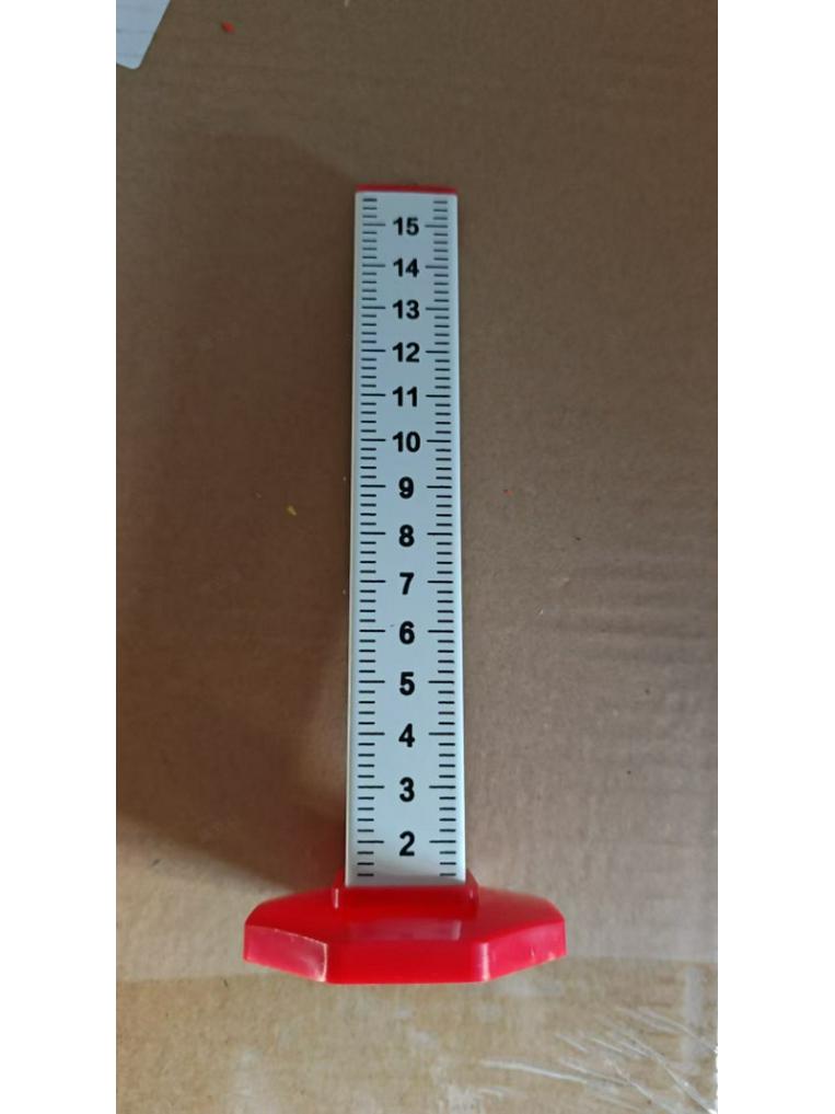 Double-sided Contour & Leveling Positioning Ruler for Tiling