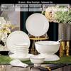 Set di Piatti in Osso di Jingdezhen