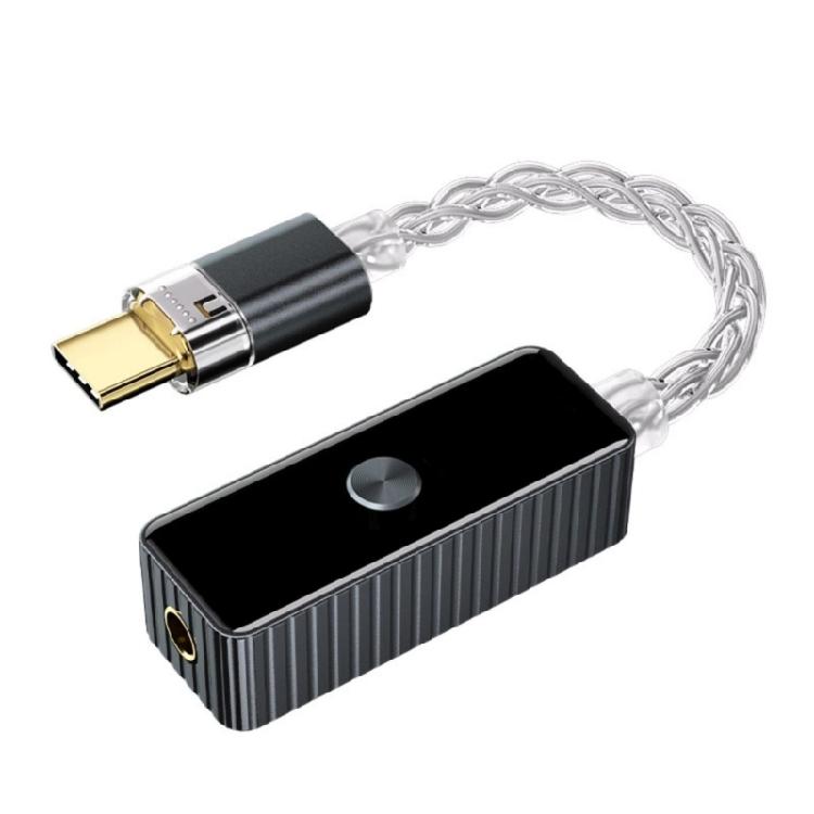 Auditory Decod USB C Headphone Amplifier 3.5mm Lossless Sound for Smartphones and PC Type C