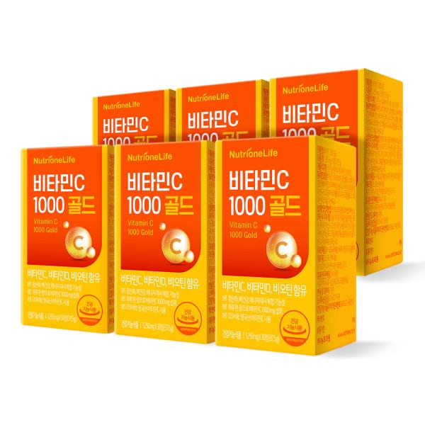 

Nutrione Jung Woo-sung Vitamin C 1000 Gold 30 capsules, 6 packs