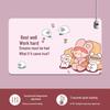Large Heated Cartoon Desk Pad – Thick, Constant Temperature Mouse Pad for Home & Office