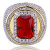 Engagement Rings for Women Wedding Ring K Gold Color Femme Men Gift Big AAA CZ Stone Ring big size