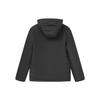 FILA Solid Color Hooded Casual Down Jacket Men outerwear Black F51M347918A-BK