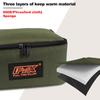 FTK Fishing Tackle Bag with 4 Small Pouches Fishing Reel Lure Storage Bag Pouch Fishing Tackle Organizer Bag