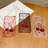 Cherry Pattern Soft Silicone Slim Phone Case For Xiaomi 14T 13T Pro Poco F6 X6 Pro C65 Redmi Note 13 12 Pro 11 Shockproof Clear Card Slot Back Cover
