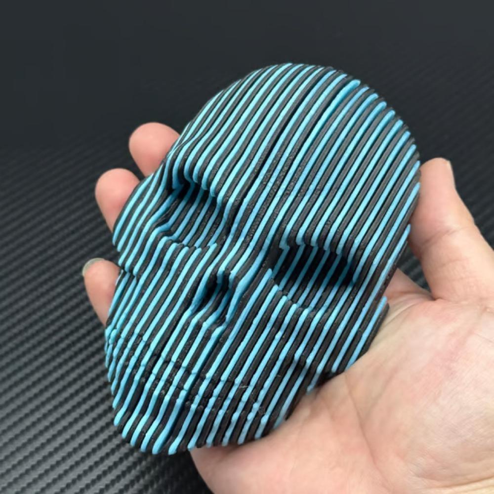 Svítící žertovná ozdoba Kreativní kvantové lebky Hračky Trendy lebky Hračky Halloweenská dekorace