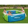 Piscine Gonflable - Bestway - Window - 168x168x56 cm - Carré - Matériaux durables