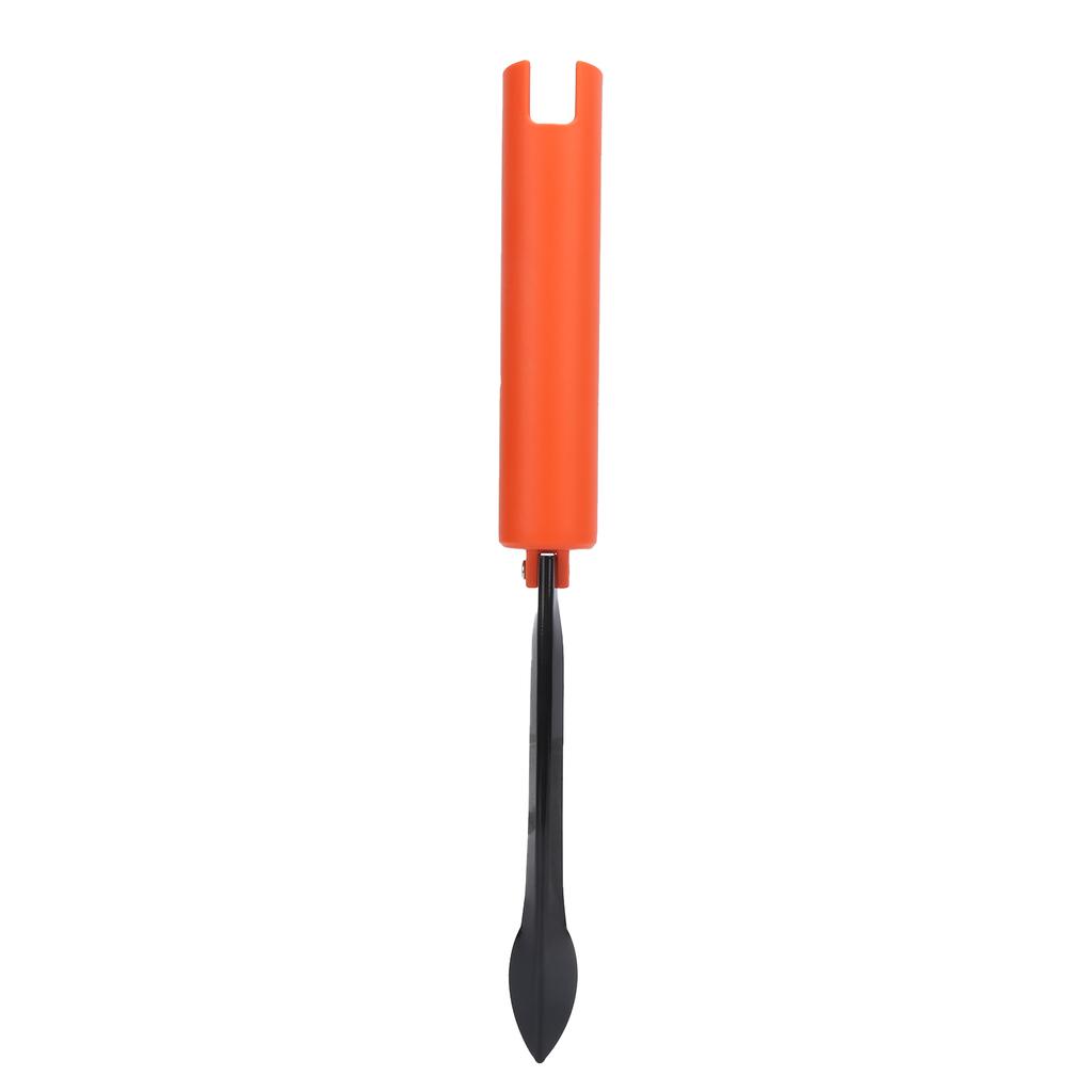 Fishing Rod Holder Foldable Orange Fish Pole Ground Inserted Support Bracket Accessory