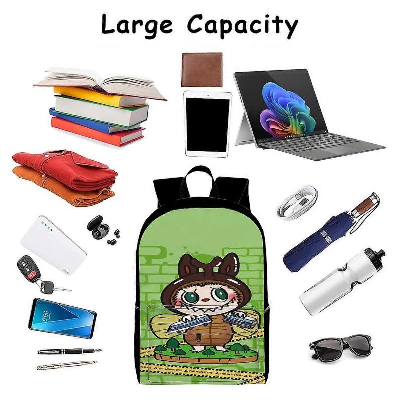 Backpack, with Multiple Organizational Compartments, Fits 15.6 Inch Notebook, for Travel, Teen, Business Work K704 less