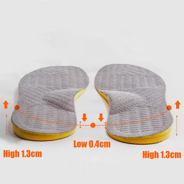 PU Orthotic Insole Arch Support Flat Foot Orthopedic Insoles for Shoes Women Men X/O Type Legs Valgus Feet Correction Shoe Pads