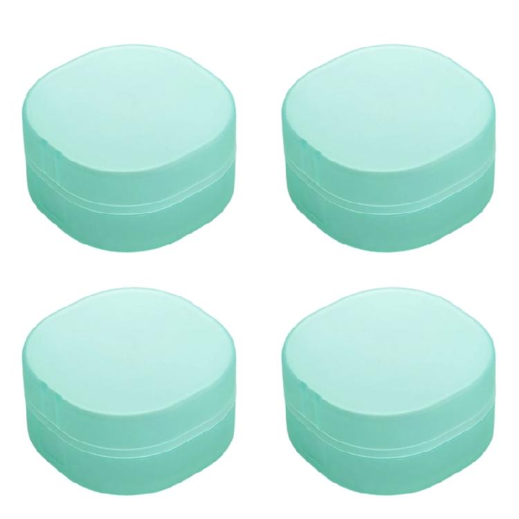 Square Shape Makeup Cotton Dispenser Plastic Storage Box Clear Compact Design Secure Closure For Vanity Countertop Organization