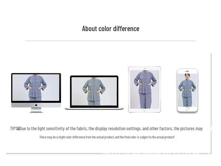 Haiqing Unisex Zen Meditation Clothing Pure Cotton Set for All Seasons