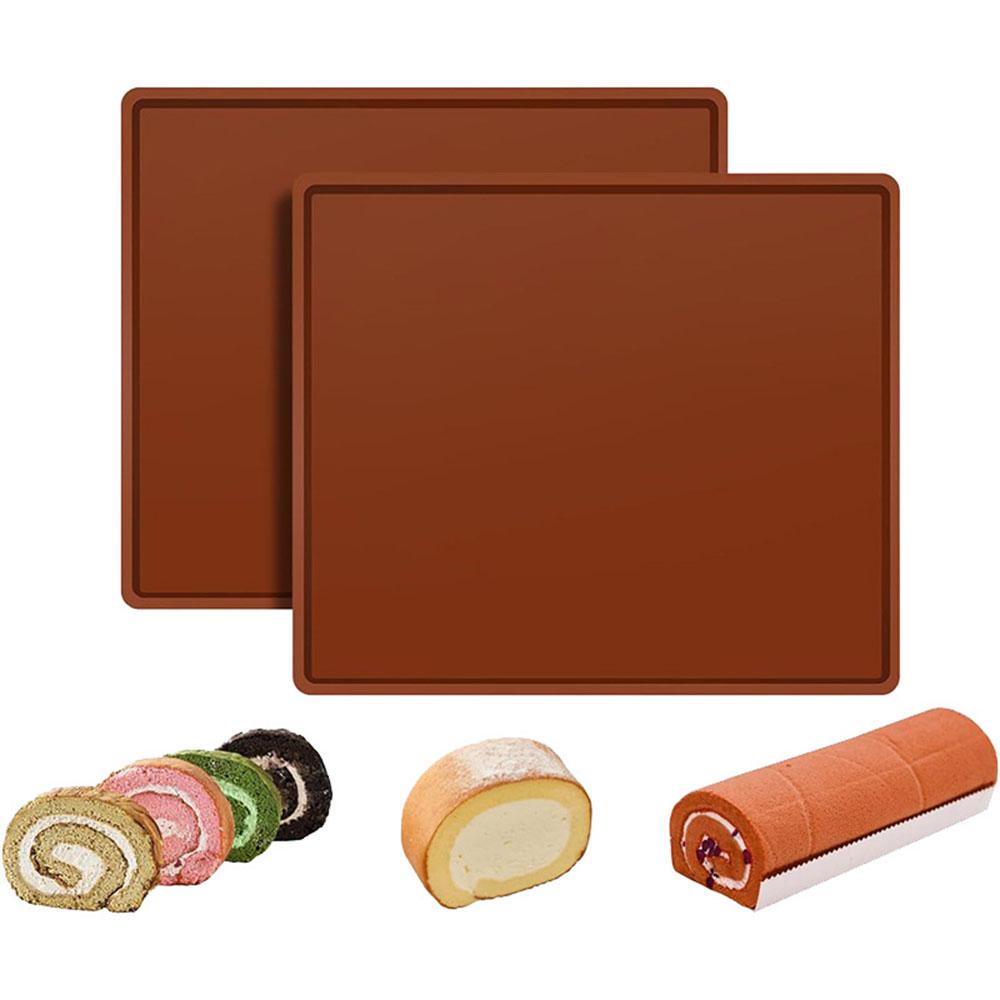 Nonstick Silicone Baking Mat - Swiss Roll Pastry Tool & Mold