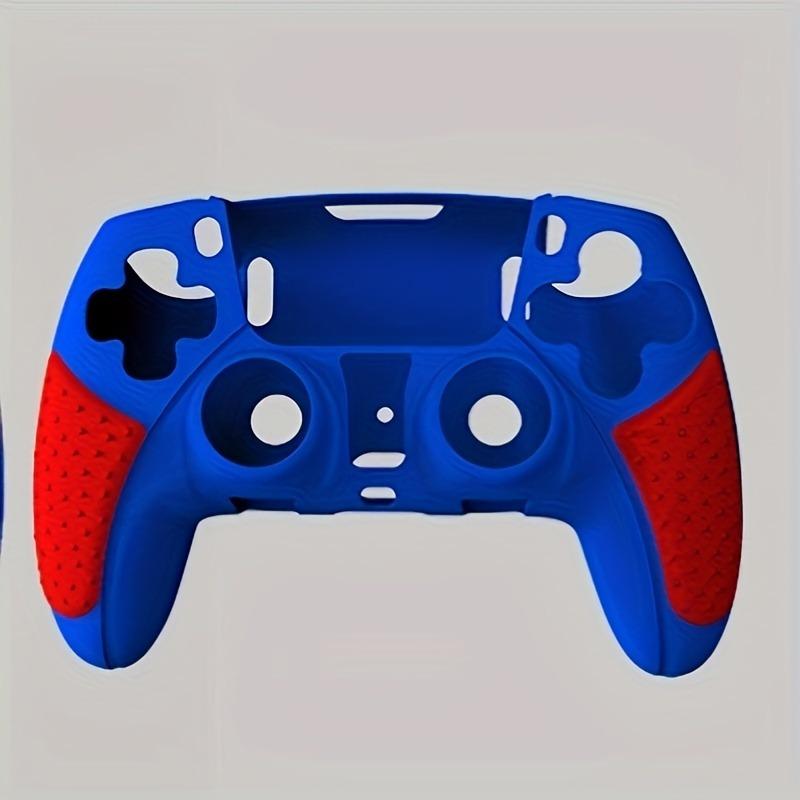 PS5 Elite Game Handle Protective Case with Dual Color Silicone Soft Shell for Anti Slip, Anti Scratch and Thickening Design