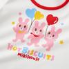 HOT loungewear for [MIKIHOUSE BISCUITS] Short-sleeved girls, kids' clothing, red, 80cm, 72-7302-490