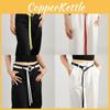 Fashion Solid Color Round Buckle Decoration Women Casual Belt For Daily Wear