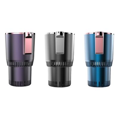 Taza Eléctrica para Bebidas Fácil de Transportar con Función Rápida Caliente y Fría Calentador y Enfriador de Tazas para Vehículos para Viajes Diarios y Trayectos Largos