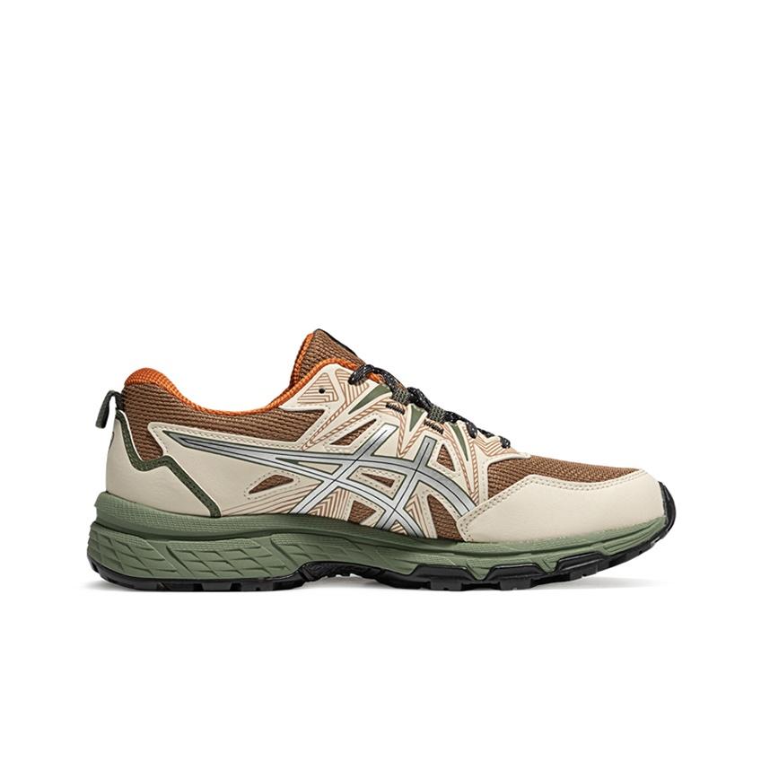 Asics Gel-Venture 8 Comfortable Versatile Non-Slip Shock Absorbing Low-Top Running Shoes Men Sneaker Brown Gray 1011B831-200