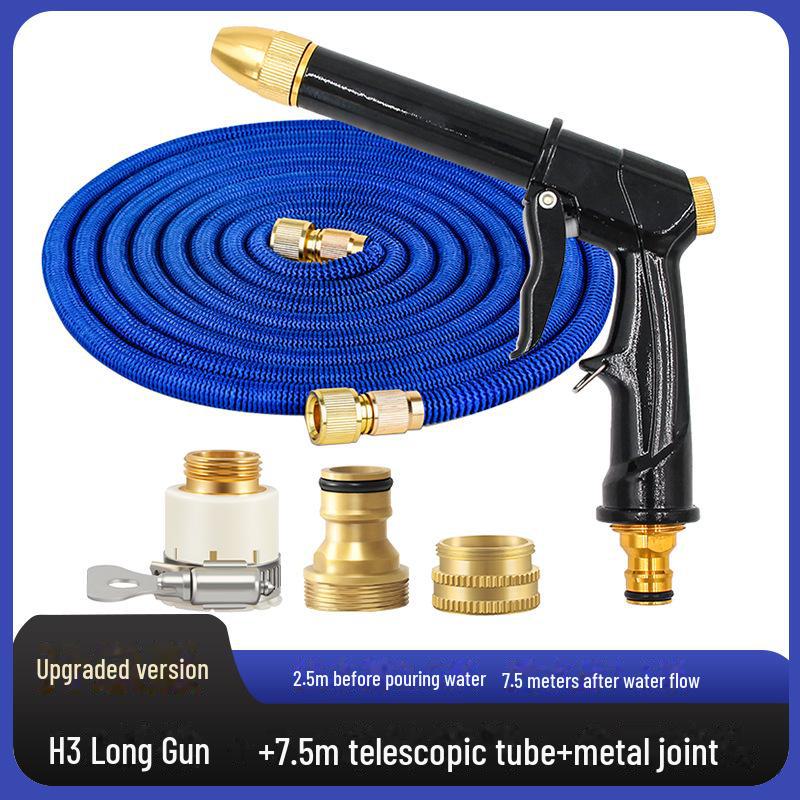 High-Pressure Metal Car Wash Water Gun and Garden Hose Nozzle