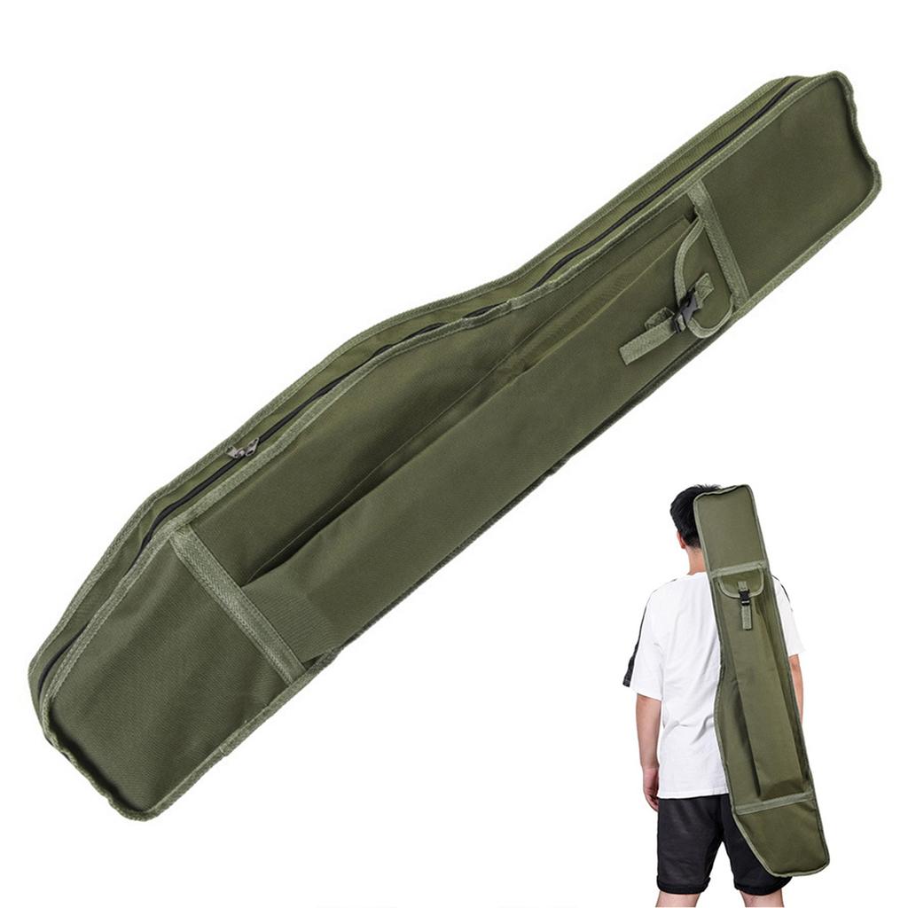 1.2M Fishing Bag Folding Fishing Rod Reel Bag Fishing Pole Tackle Case Storage Bag Travel Shoulder Bag