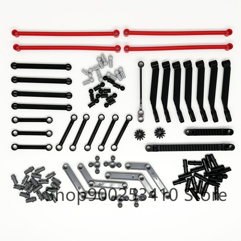 Zaawansowane Techniczne Części Pin Belka Dźwignia Oś Złącze Panel Zębatka Samochód Motocykl Klocki Klocki Technologia Zestaw Zabawki