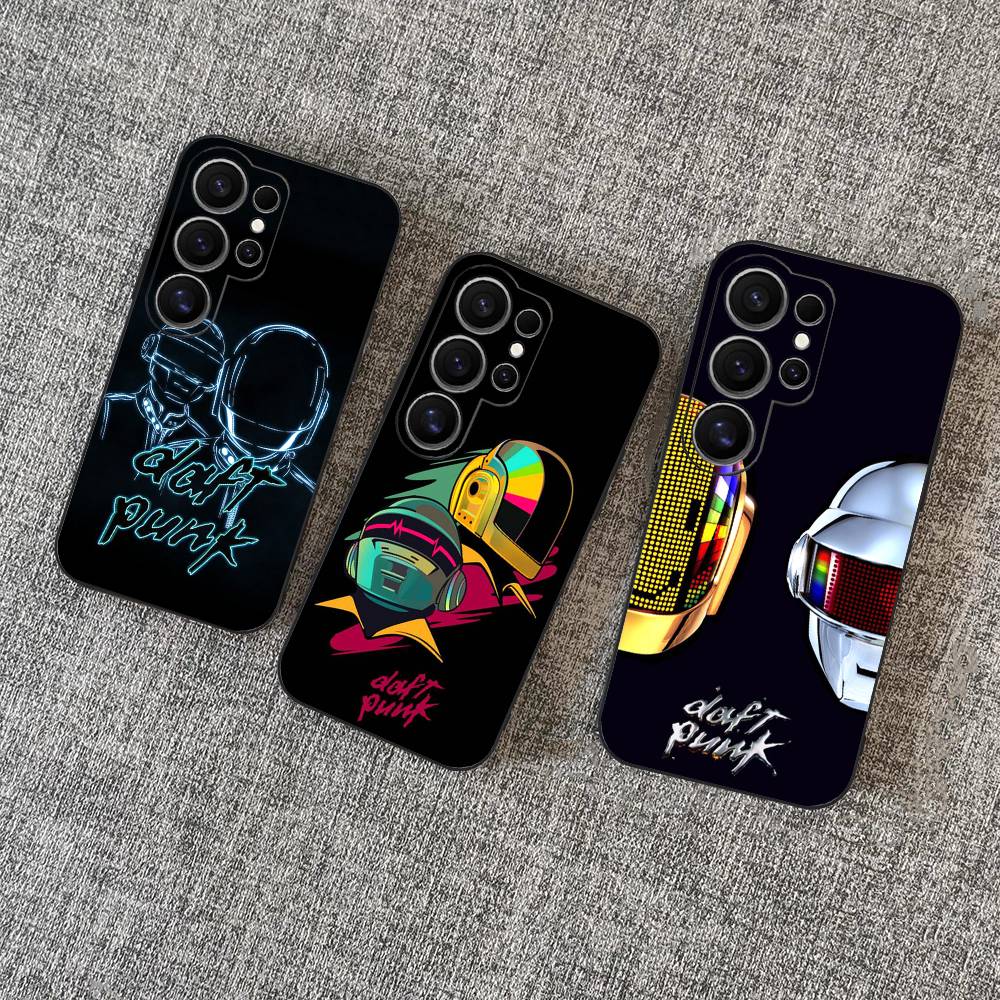 D-Daft Punk Band France Phone Case For Samsung S 24 Fe 25 Ultra Plus 20 Lite 21 30 22 23 24 22 Ultra 5G Fundas