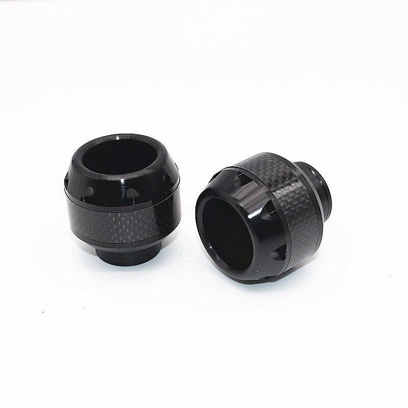 2Pcs Universal Aluminum Alloy Motorcycles Falling Protector Explosion-proof Front Fork Cups Sliders Crash Moto Safty Accessories