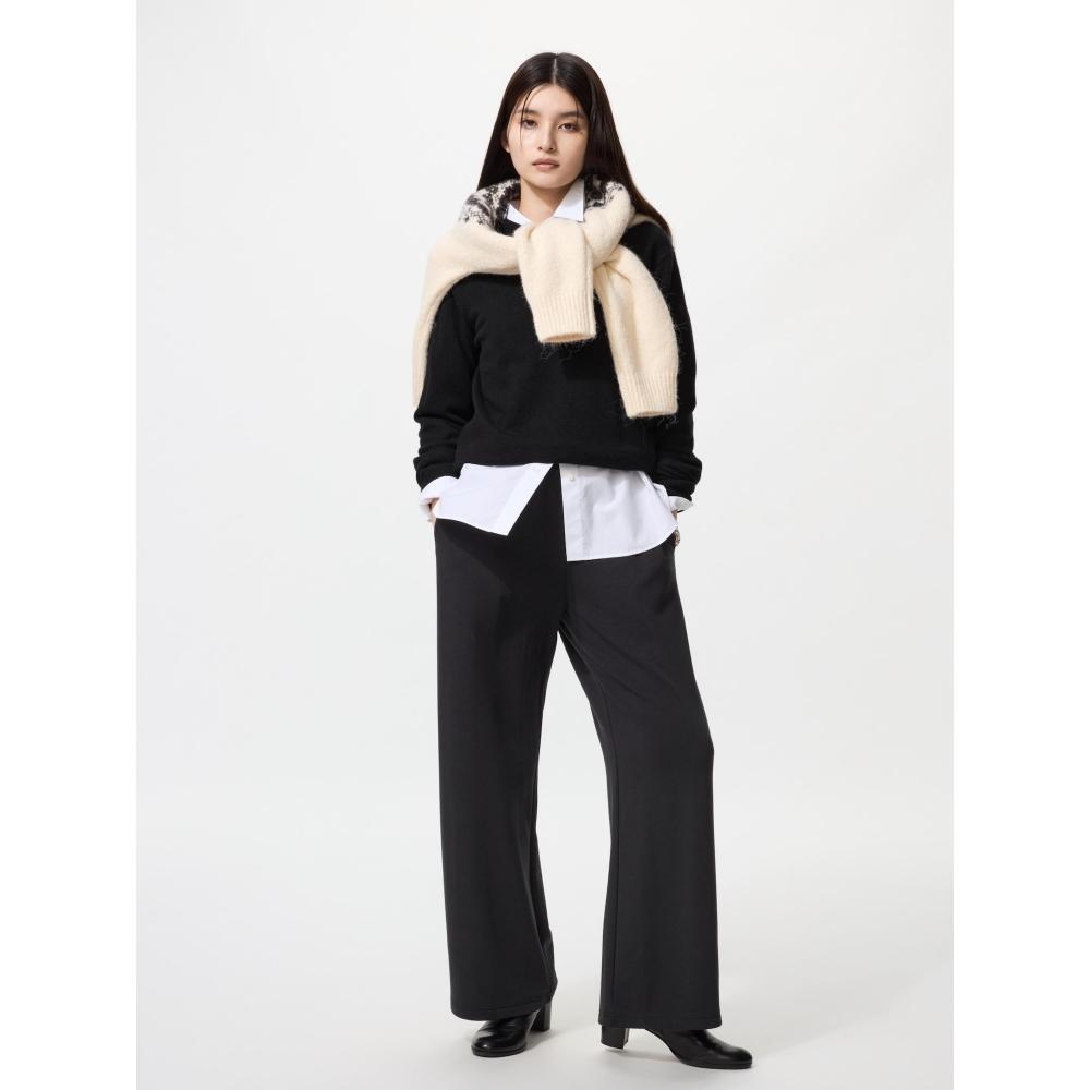 Uniqlo Japanische Warme Fleece Gerade Hose