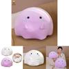 Soft And Cute Ghost Bunny Plush Toy For Kids Purple And White Customizable Design Perfect Birthday Gift Characters)